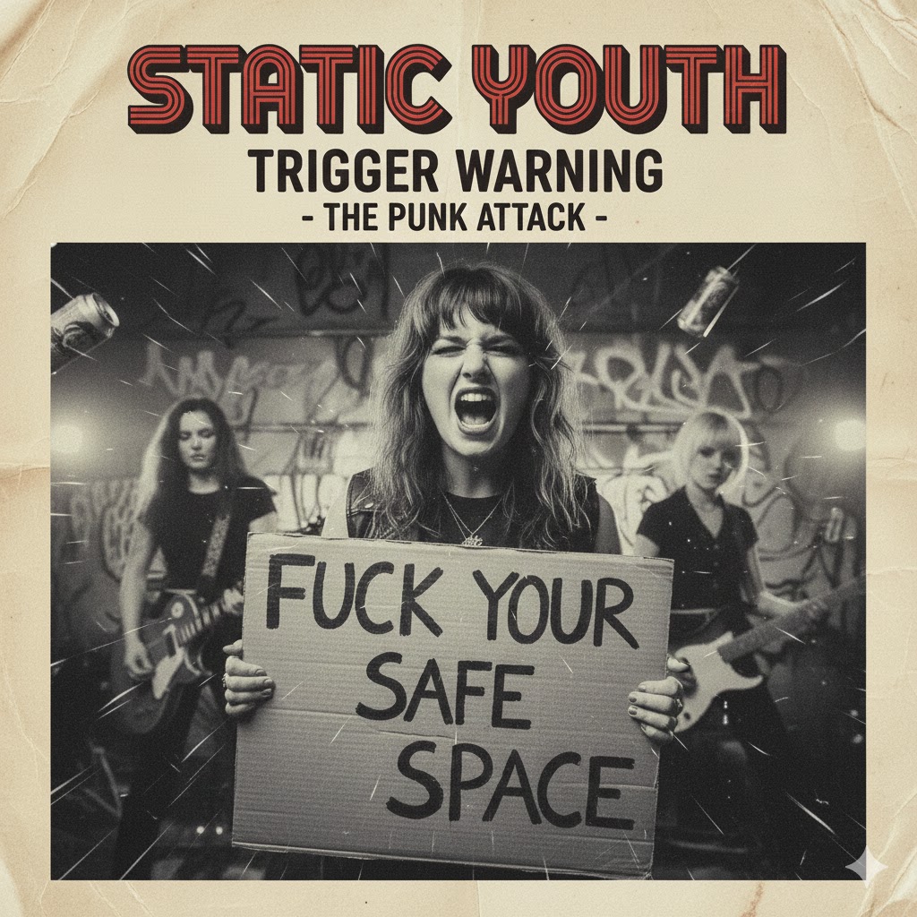 Trigger Warning - Static Youth artwork