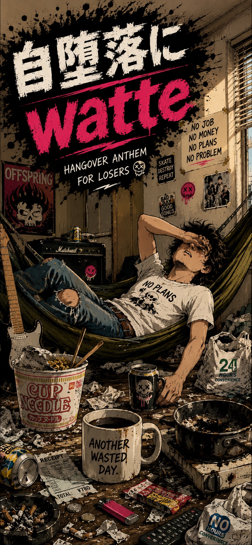 自堕落にwatte artwork