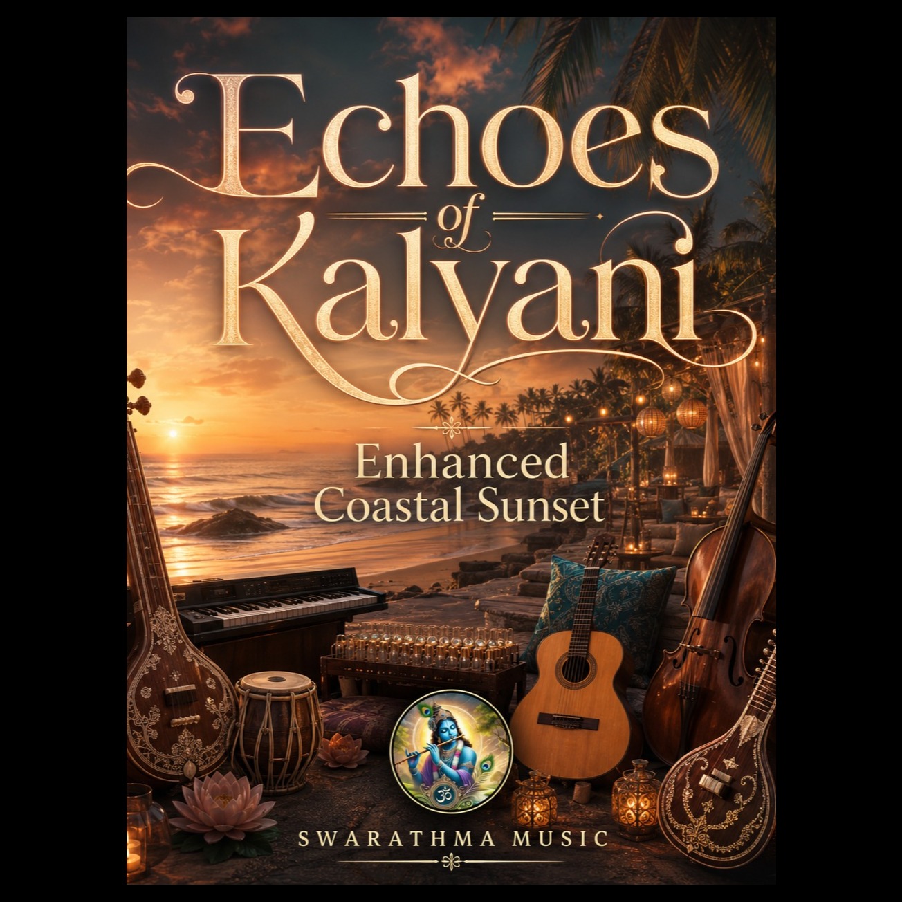 Echoes of Kalyani – Enhanced - Coastal Sunset artwork