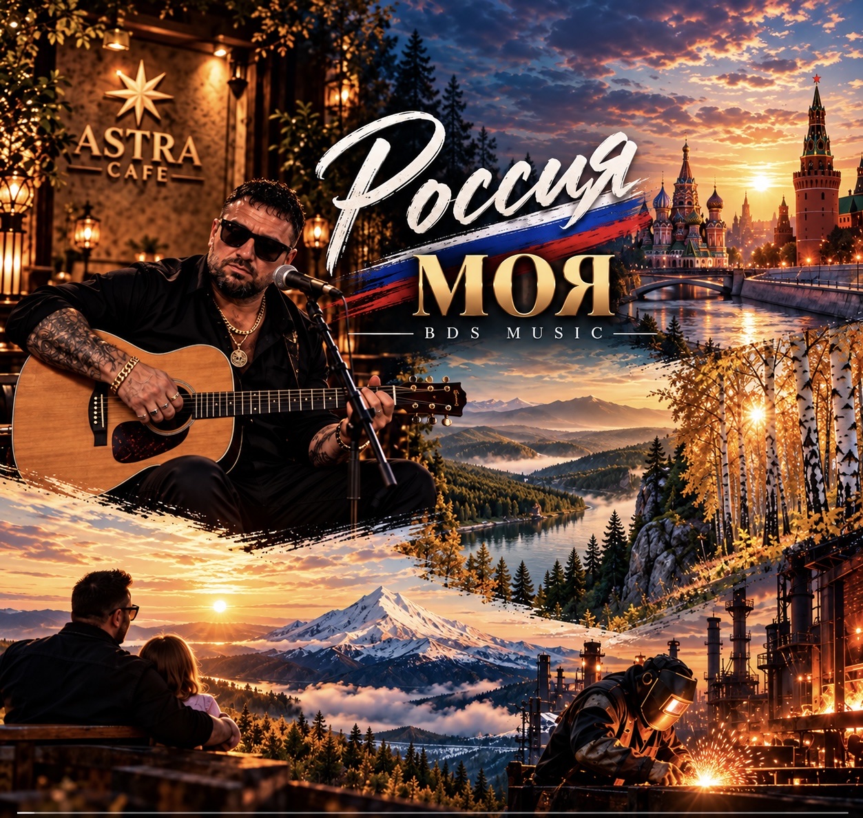 «РОССИЯ МОЯ» — ASTRA CAFE · Acoustic Live Session artwork