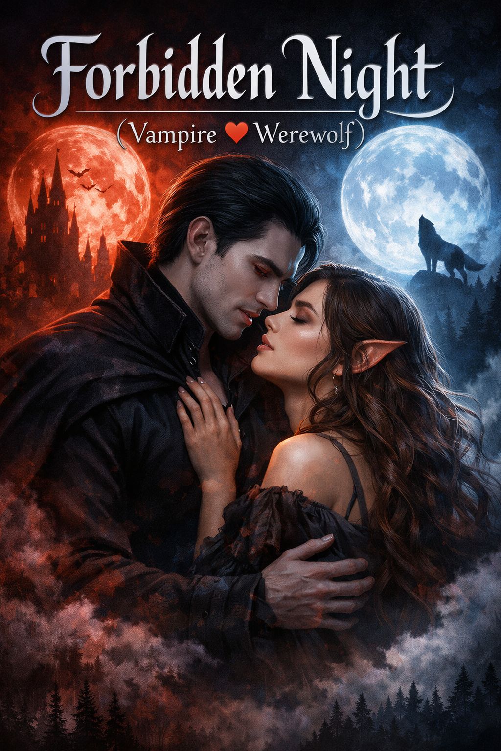 Forbidden Night (Vampire ♥ Werewolf) artwork