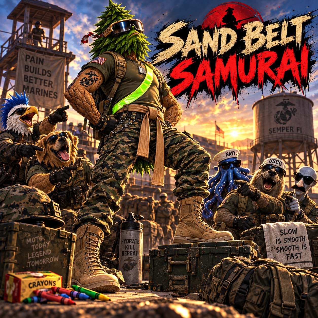 Sand Belt Samurai artwork