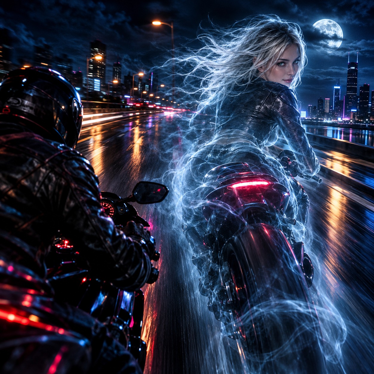 Призрачная гонщица artwork