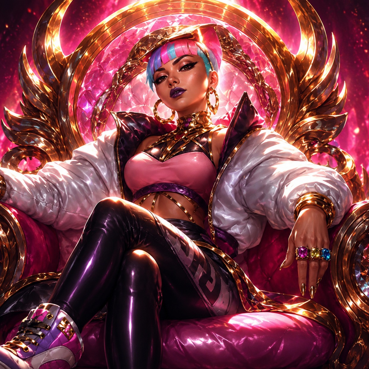 Born with the crown artwork