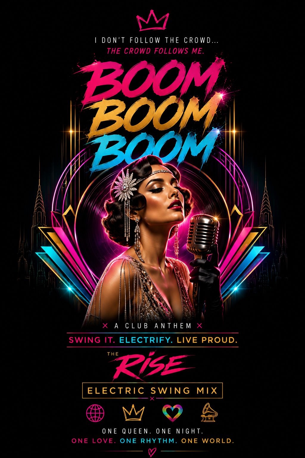 Boom,Boom,Boom ( Rise Original Big Band Swing Mix) artwork