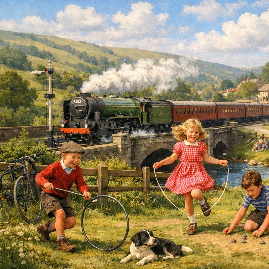 Those Childhood Days in the Valleys artwork