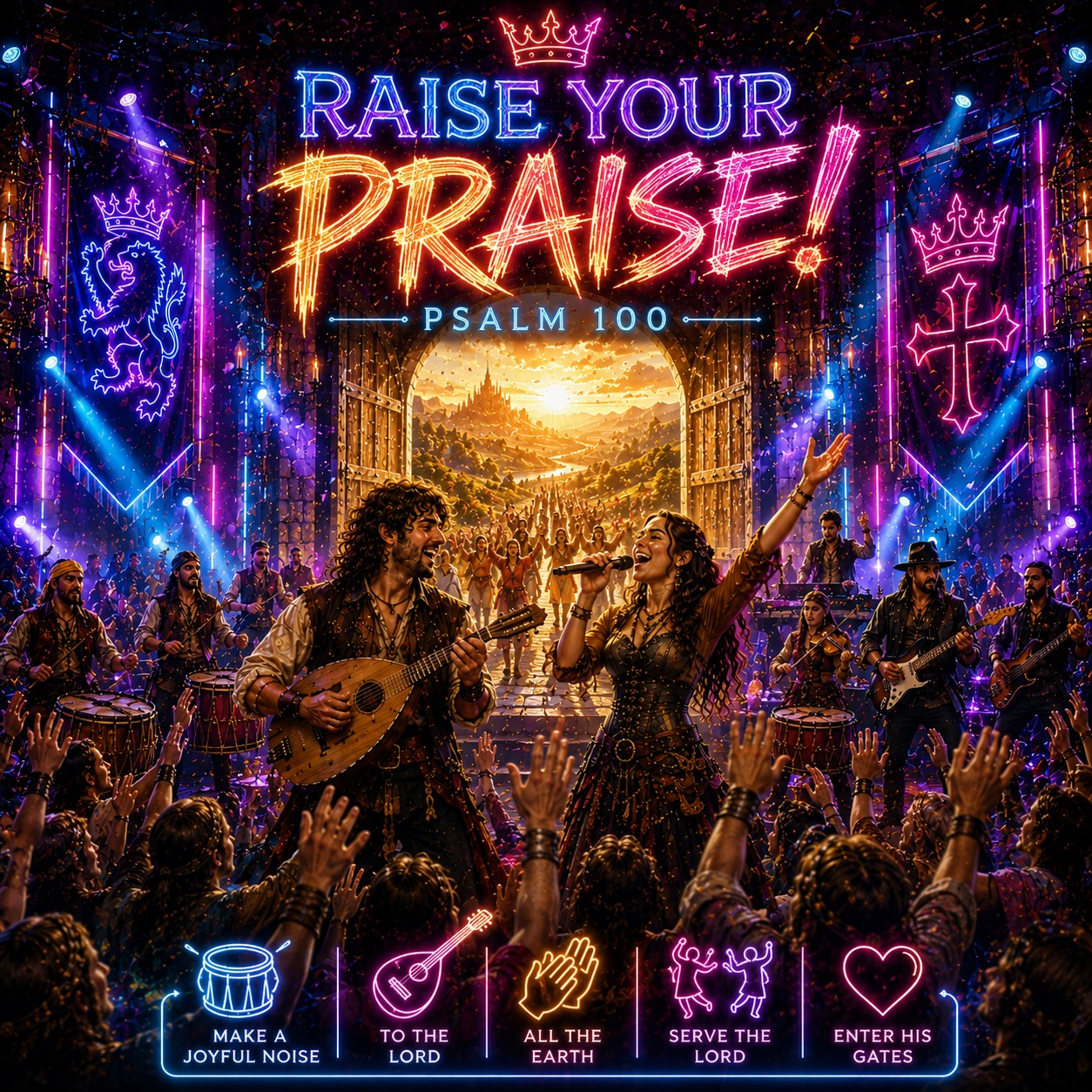 NEO - Raise Your Praise artwork