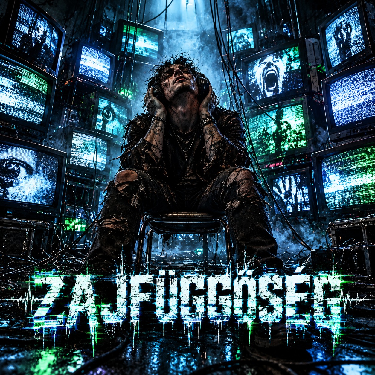 Zajfüggőség artwork