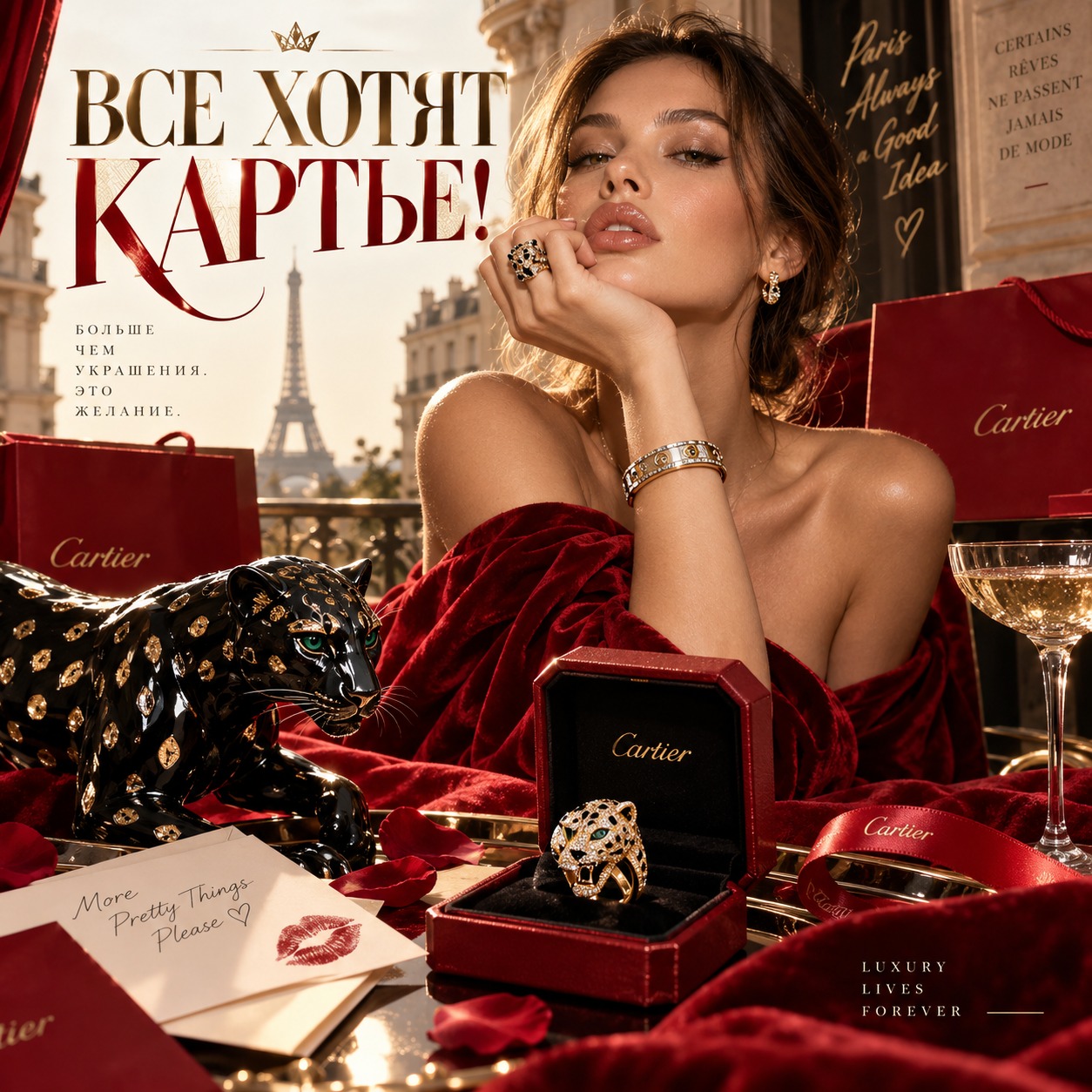 Все хотят Картье artwork