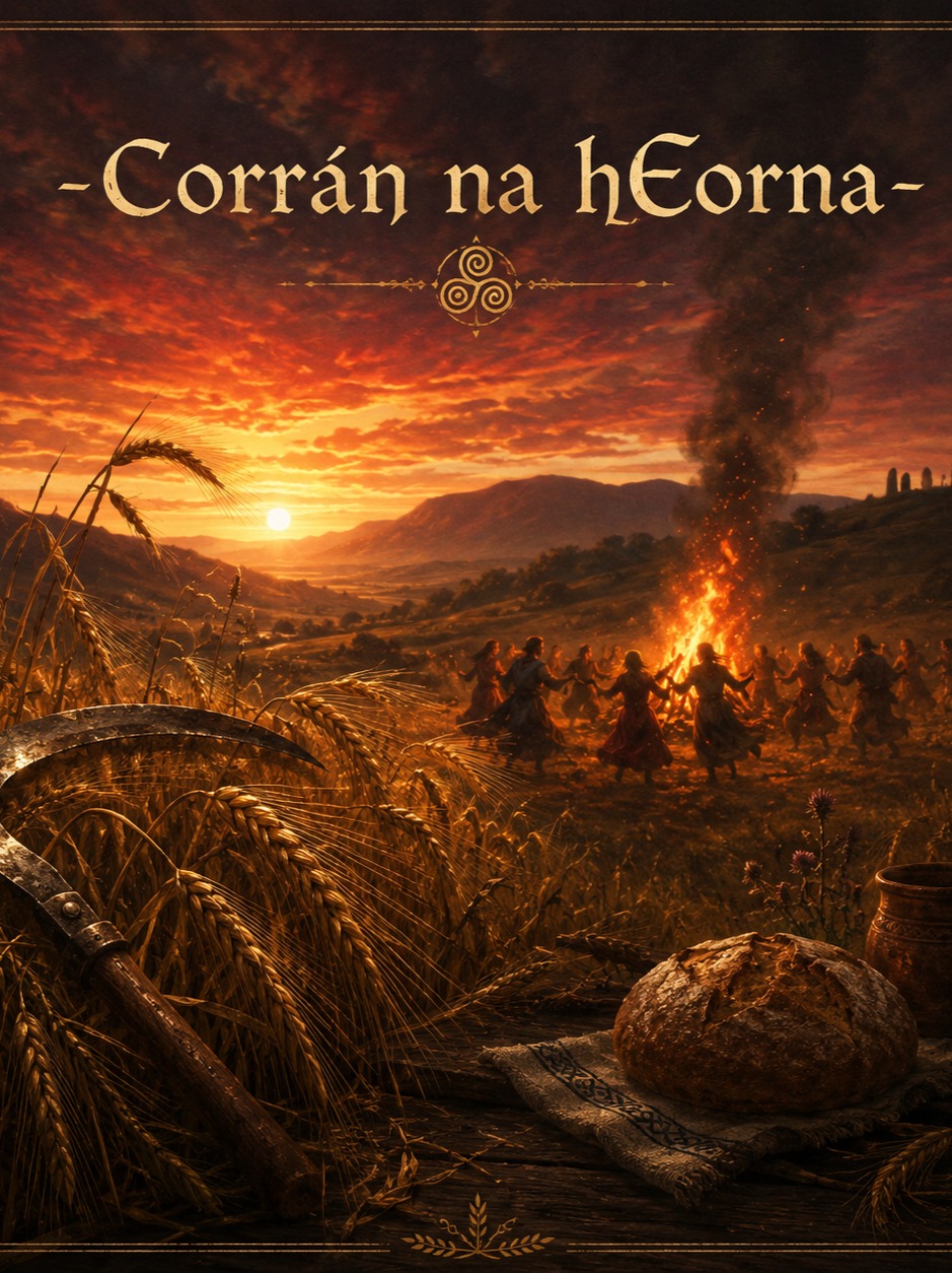 Corrán na hEorna（The Barley Scythe） artwork