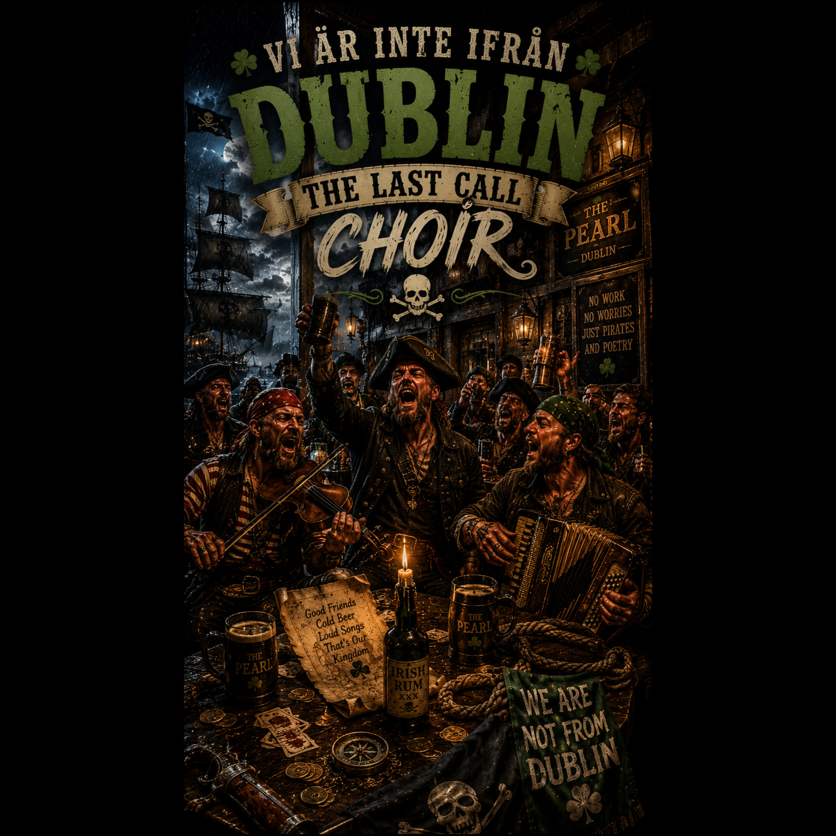 Vi är inte ifrån Dublin - The Last Call Choir artwork