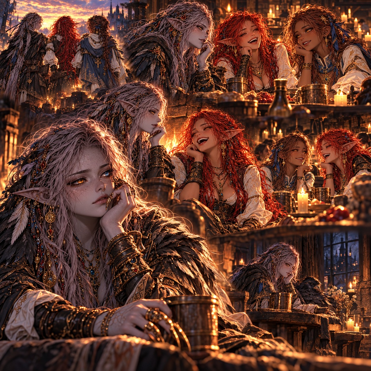 [15] Tale of Neshka: Tomorrow came to late artwork