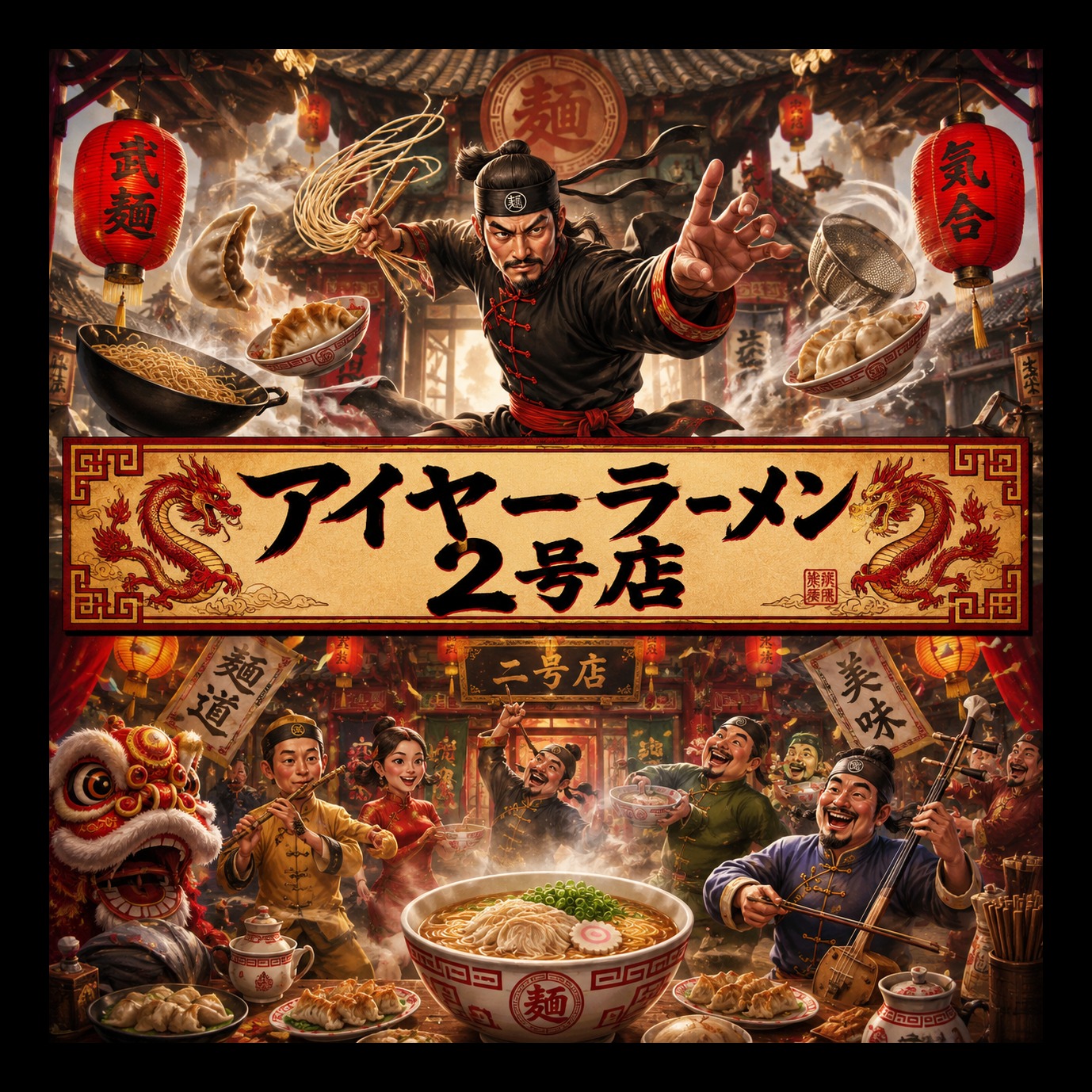 アイヤーらーめん２号店 artwork
