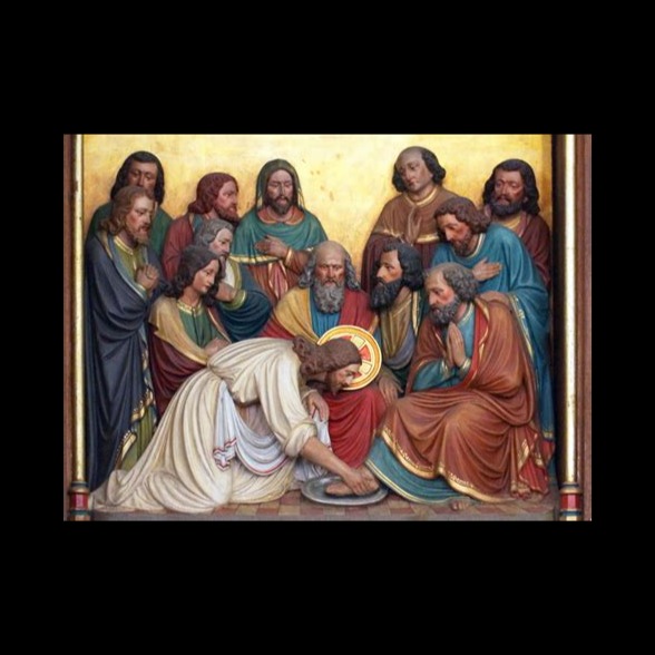 Unless we be washed. We ignore the claims of Christ, artwork