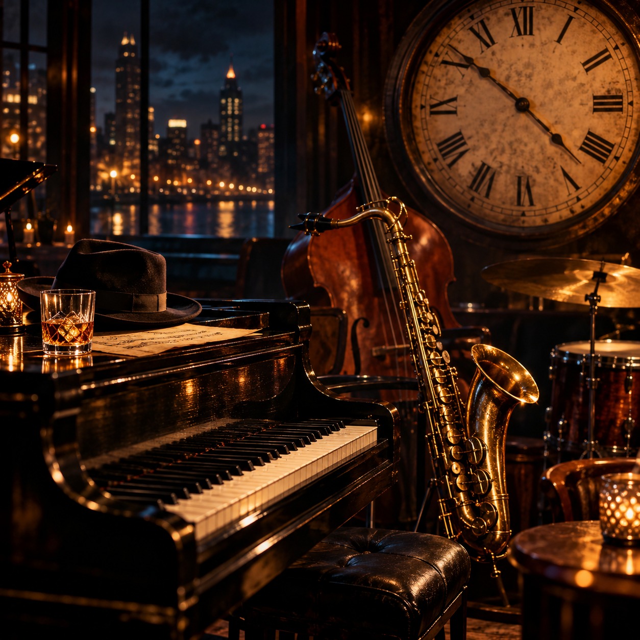 Relentless Time (Jazz Noir) artwork