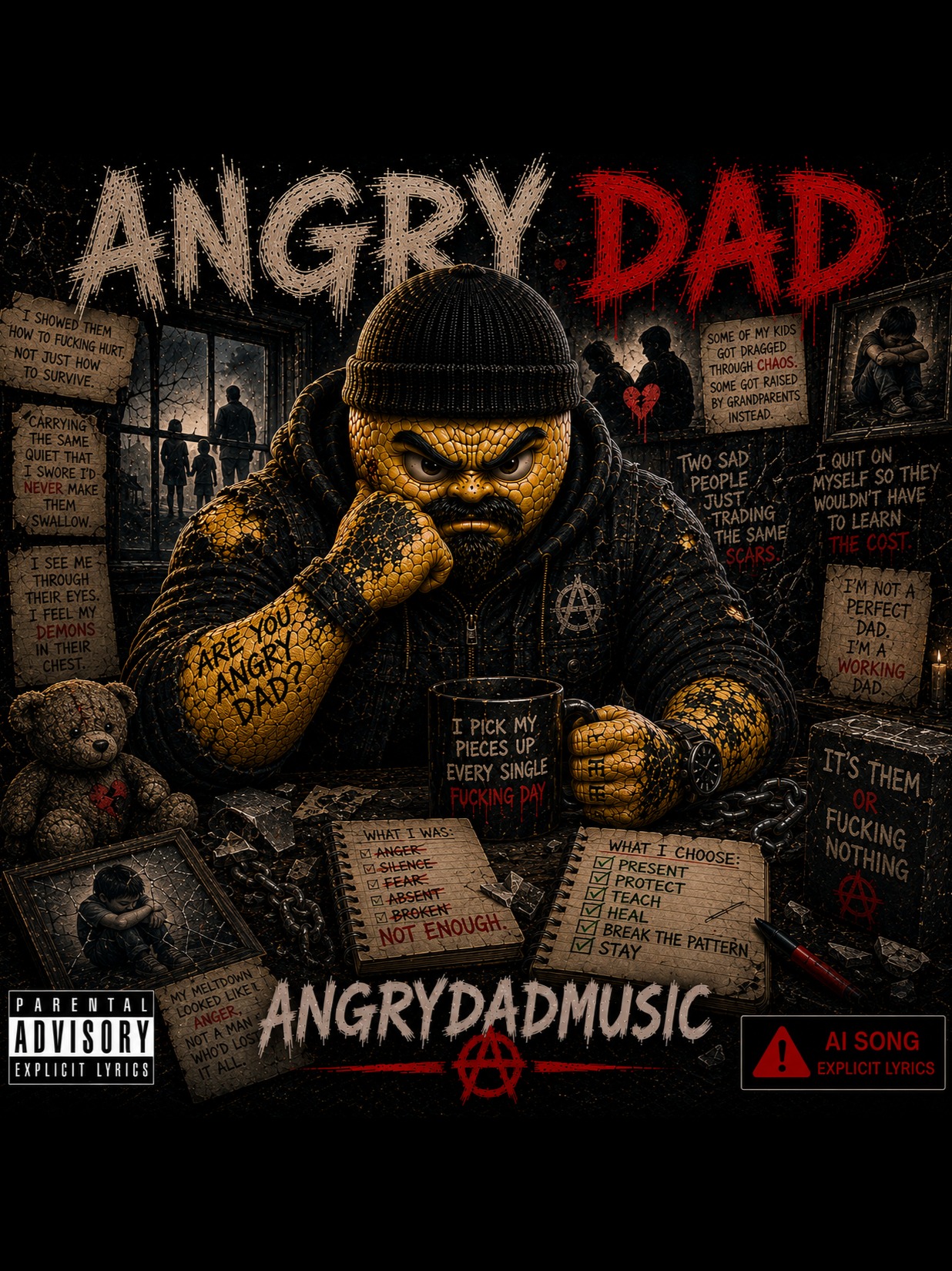 Angry Dad artwork