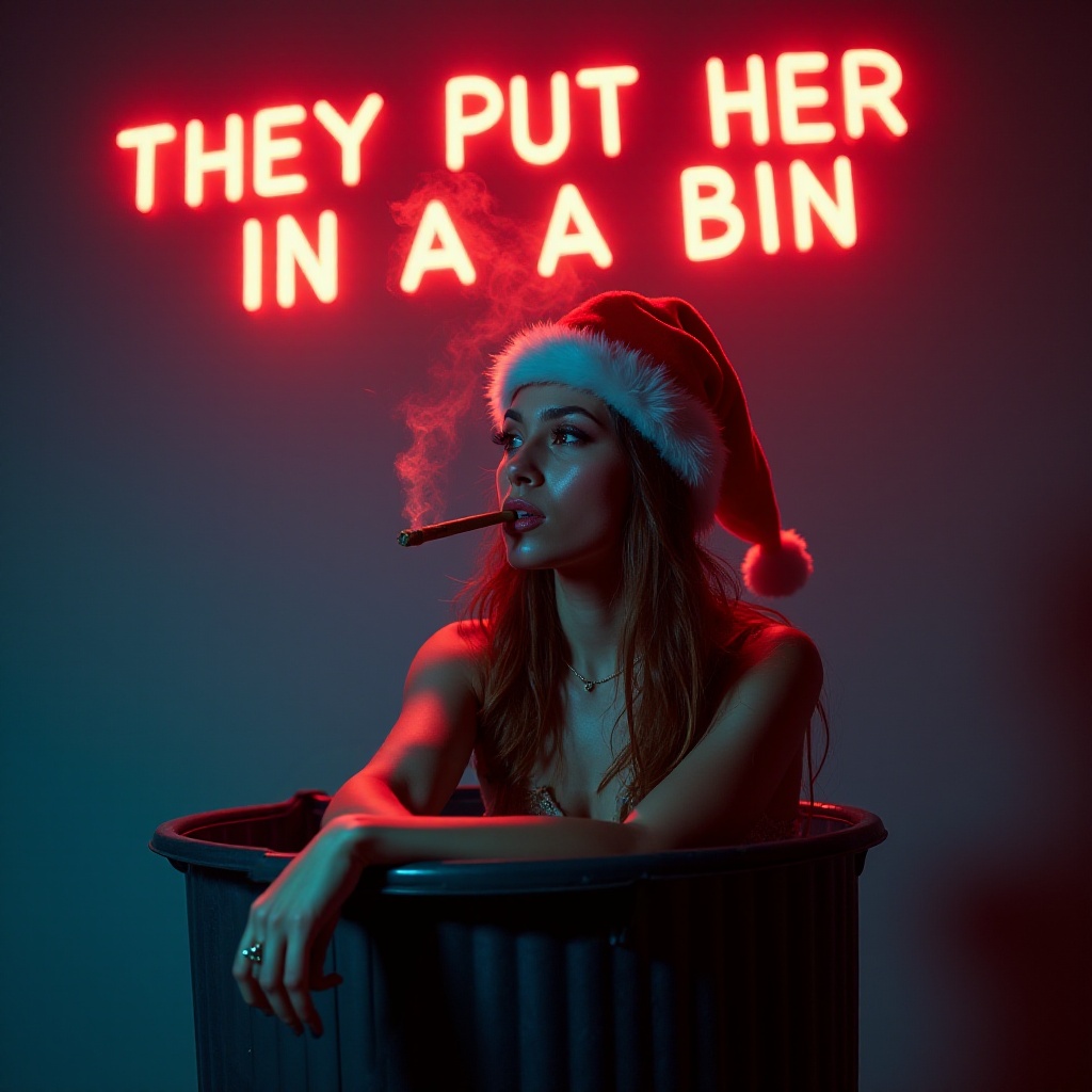 They Put Her In A Bin!
