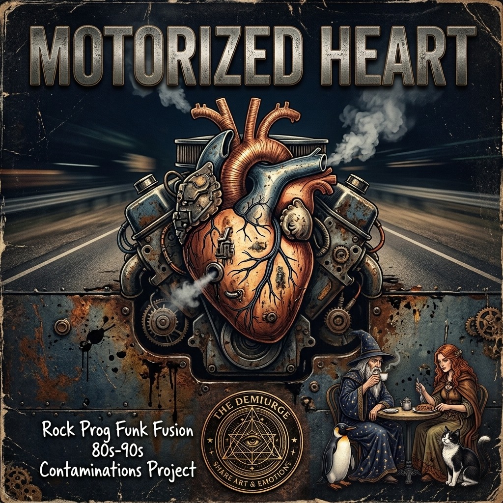 "Motorized Heart" (The Demiurge 🕯) artwork