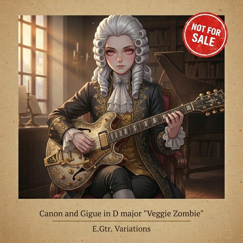 Bonus Track - PACHELBEL: Canon in D "Veggie Zombie" artwork