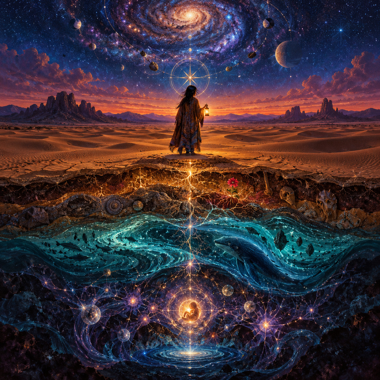 The Compass Beneath the Stars artwork