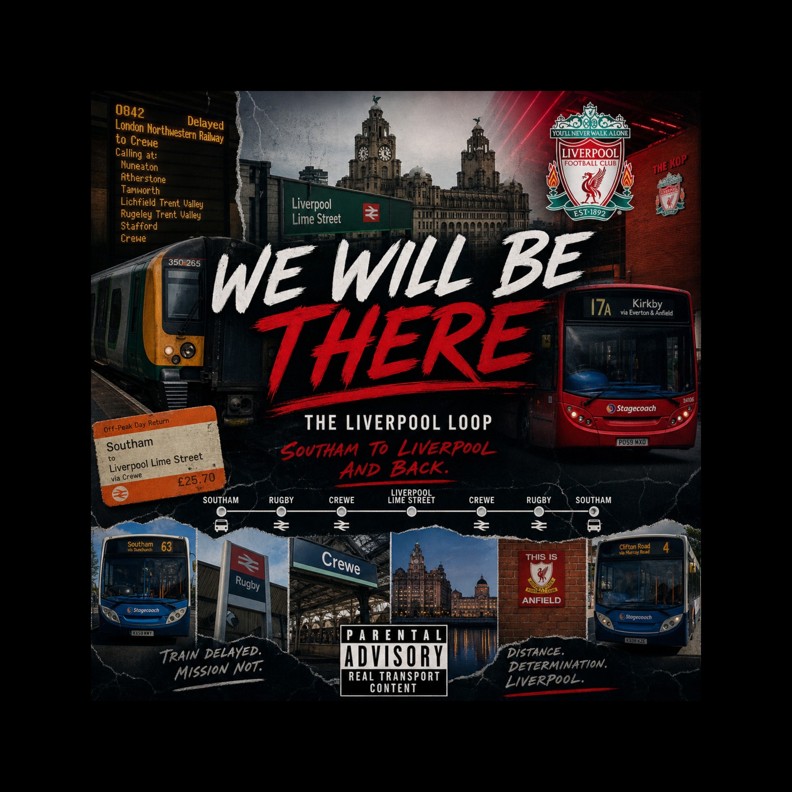 WE WILL BE THERE – The Liverpool Loop artwork