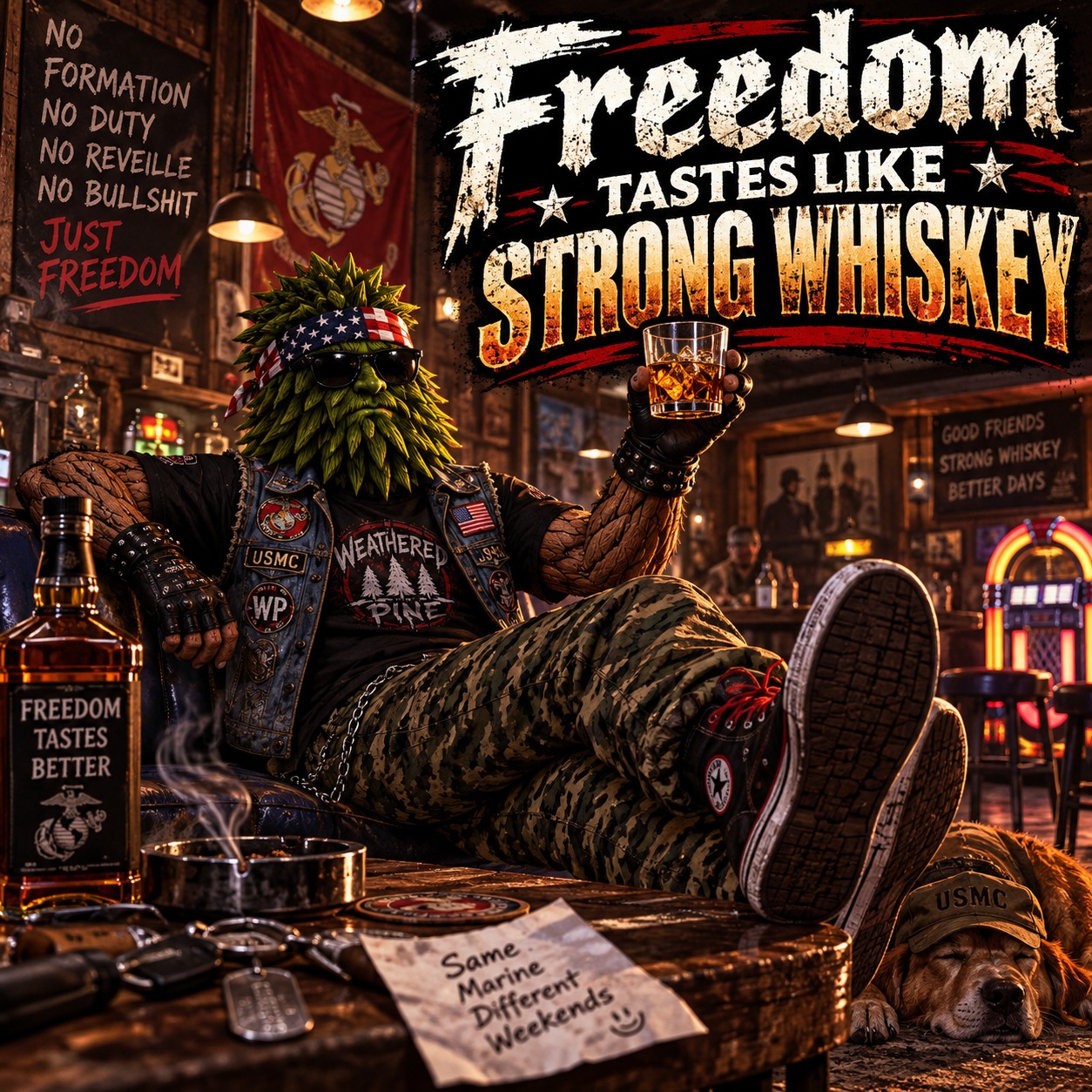 Freedom Tastes Like Strong Whiskey artwork