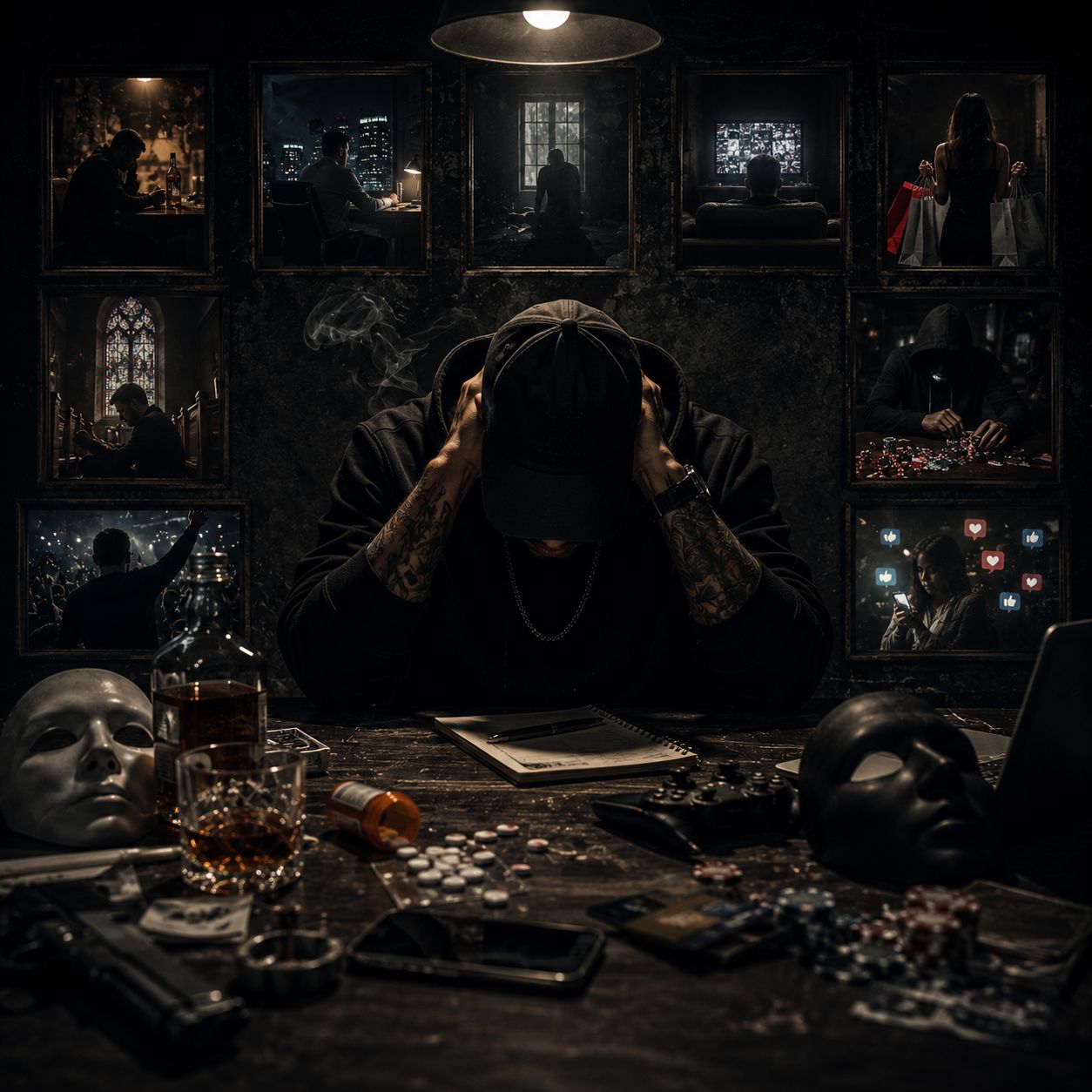 Self-medicating artwork