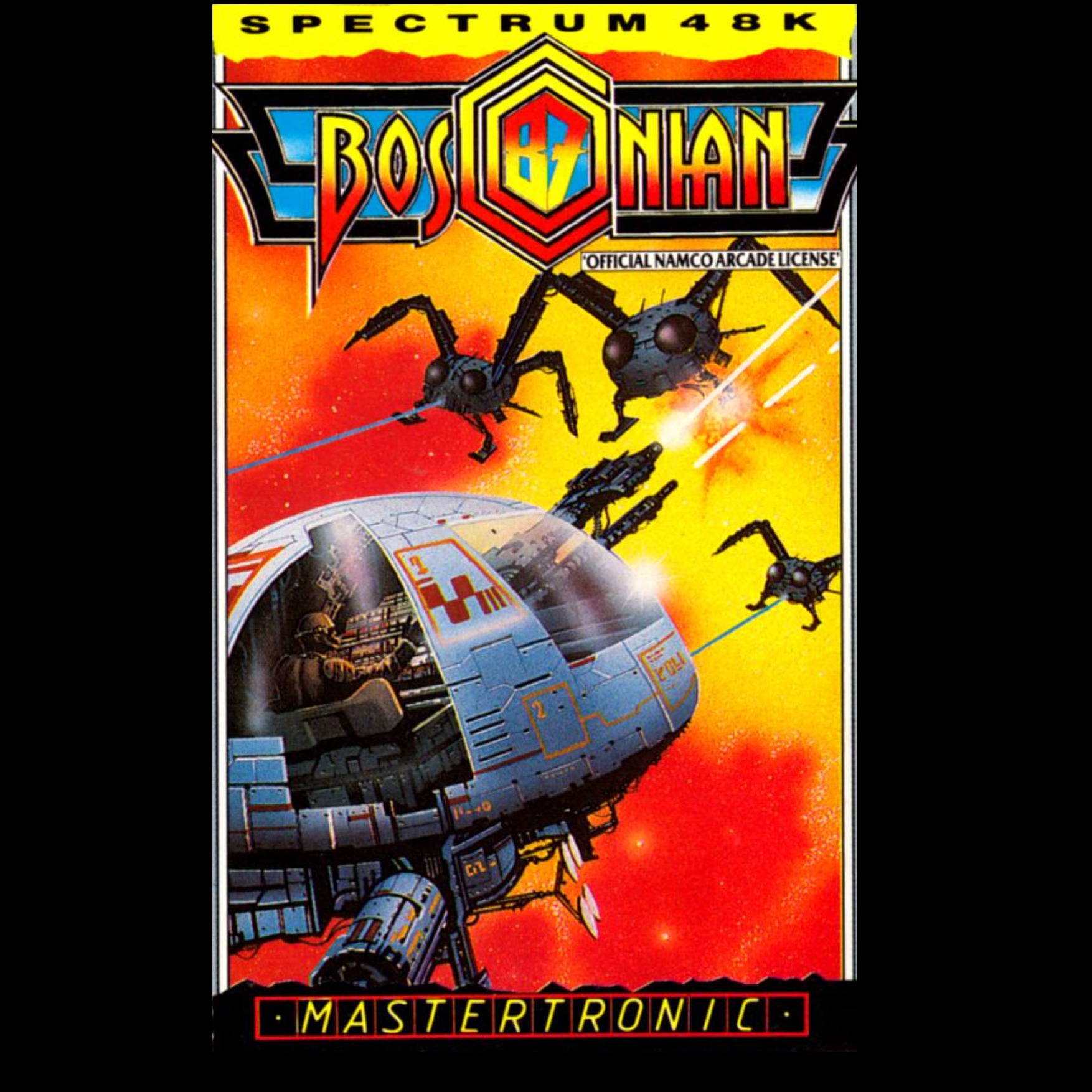 Bosconian Main Theme (ZX Spectrum game music cover) artwork
