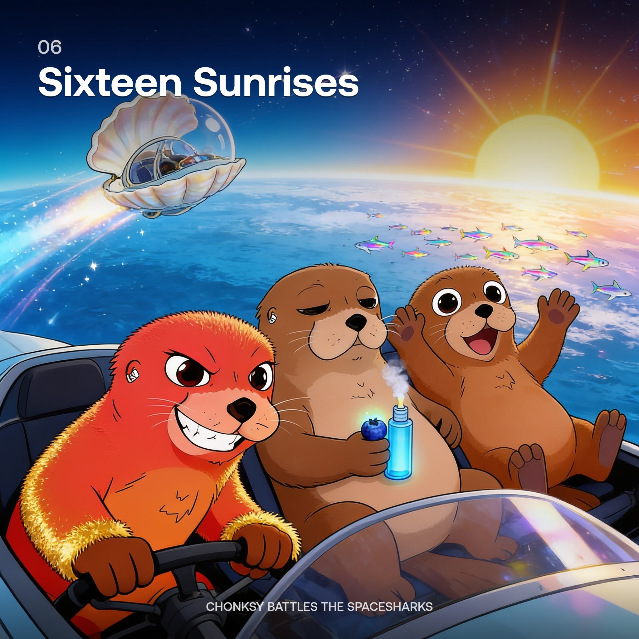 sixteen sunrises artwork