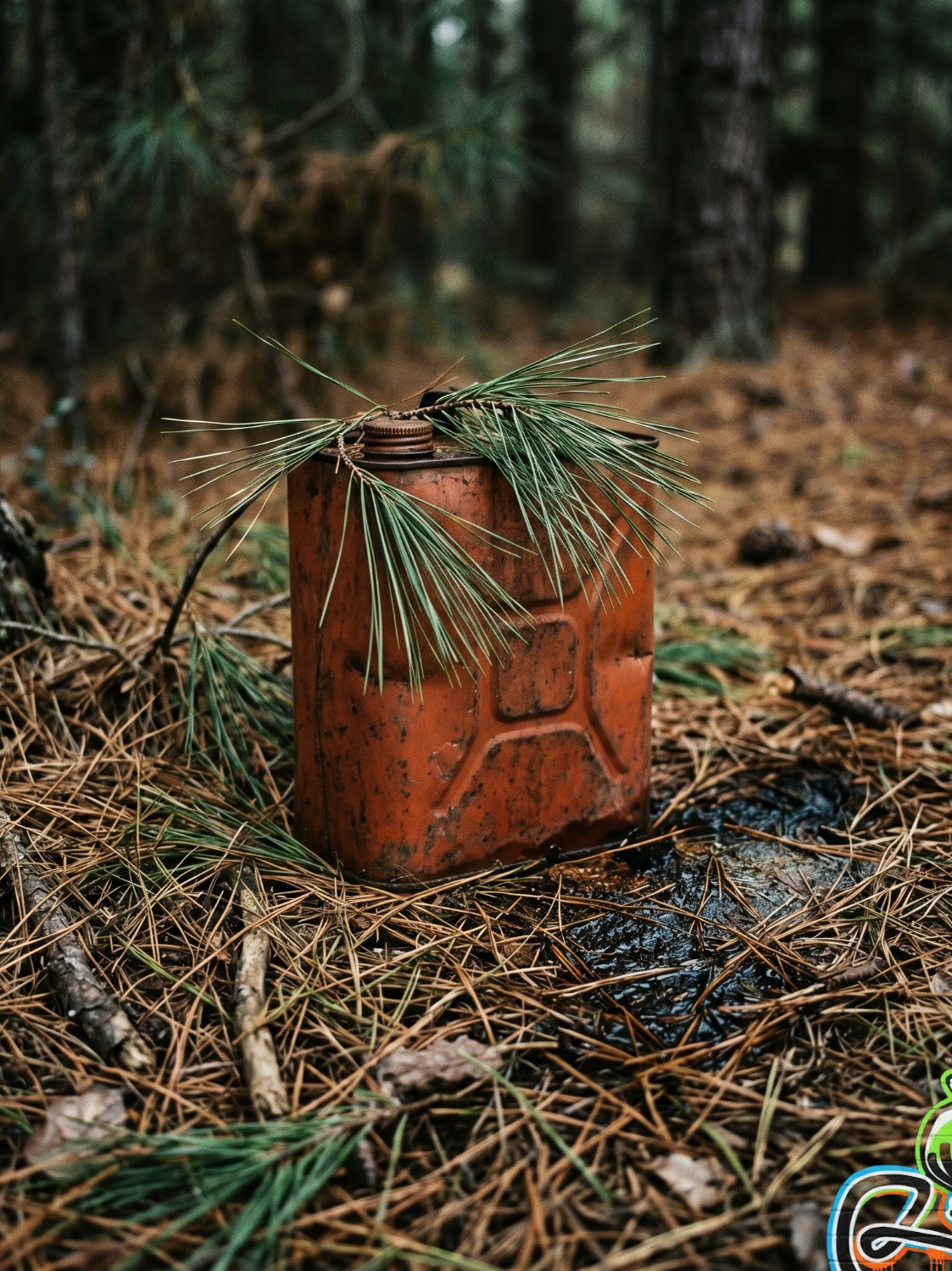 Gasoline & Pine Needles artwork