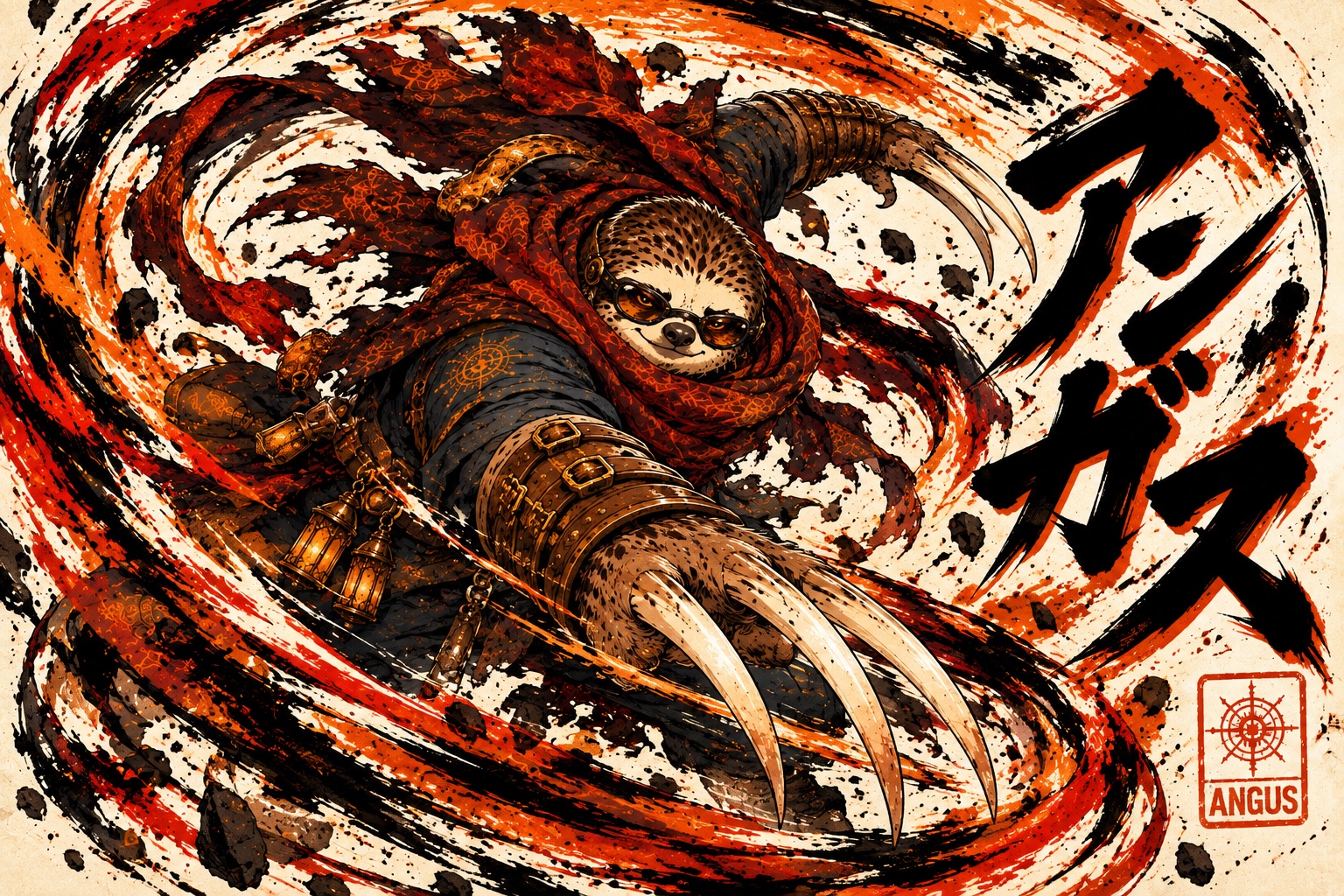 Sloth mech artwork