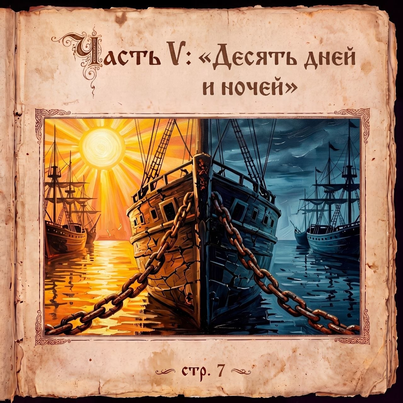 Часть V: "Десять дней и ночей" artwork