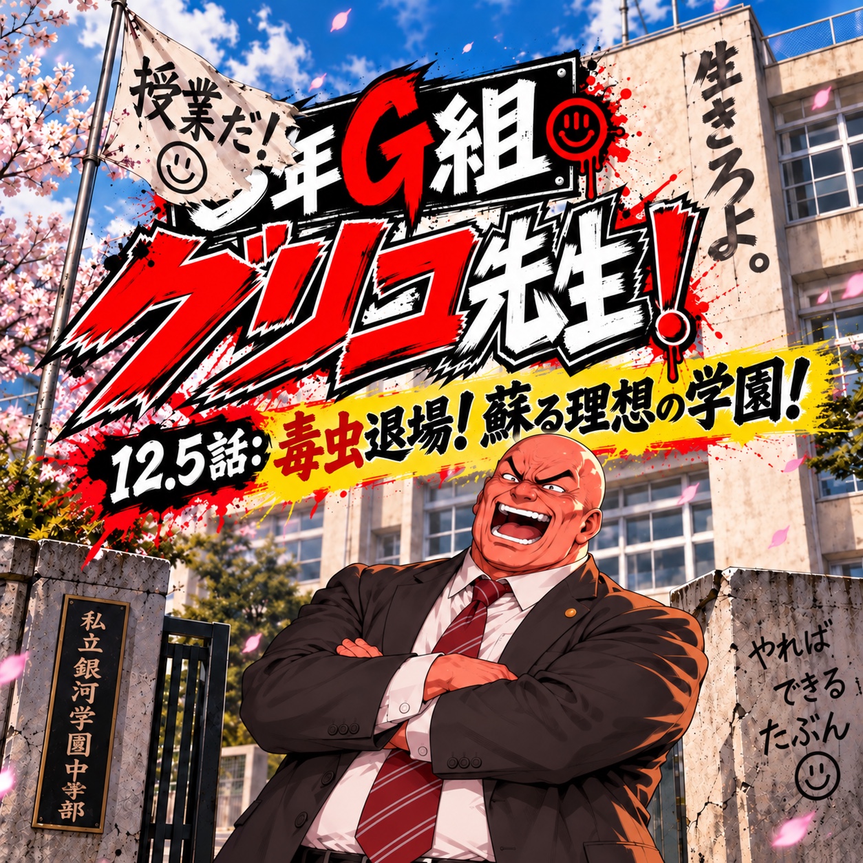 3年G組グリコ先生番外編（教頭編） artwork