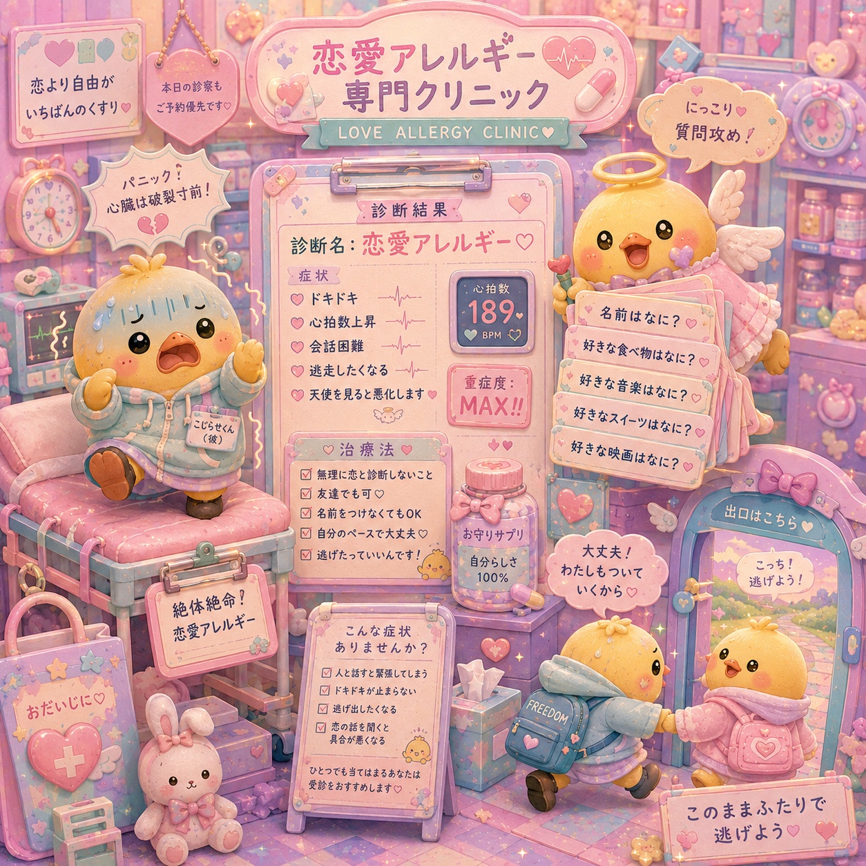 君は恋愛アレルギー artwork