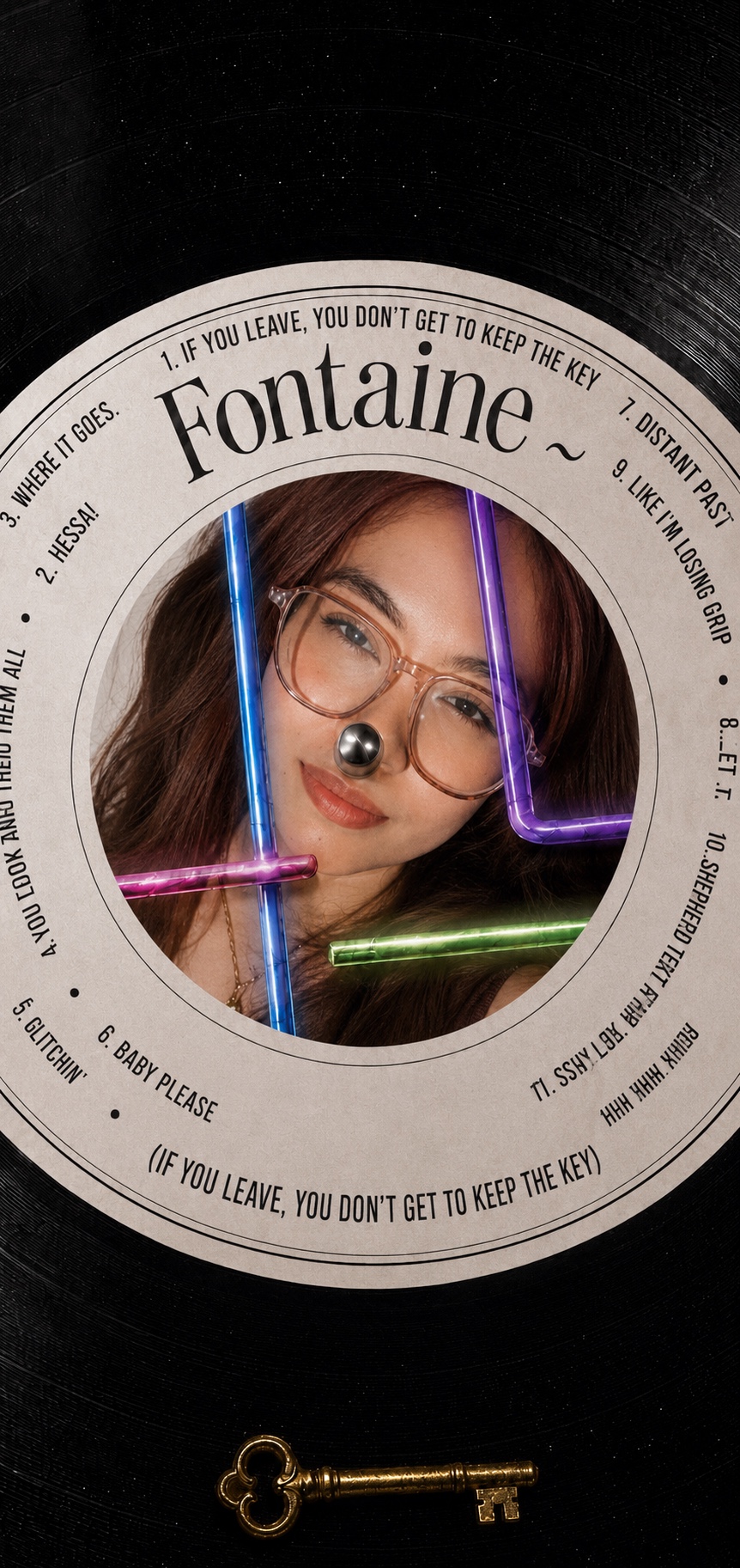 Fontaine ~ You don’t get to keep the key artwork