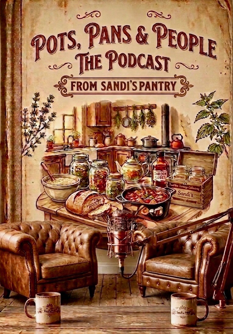 Cook and enjoy Sandi’s Pantry podcast artwork