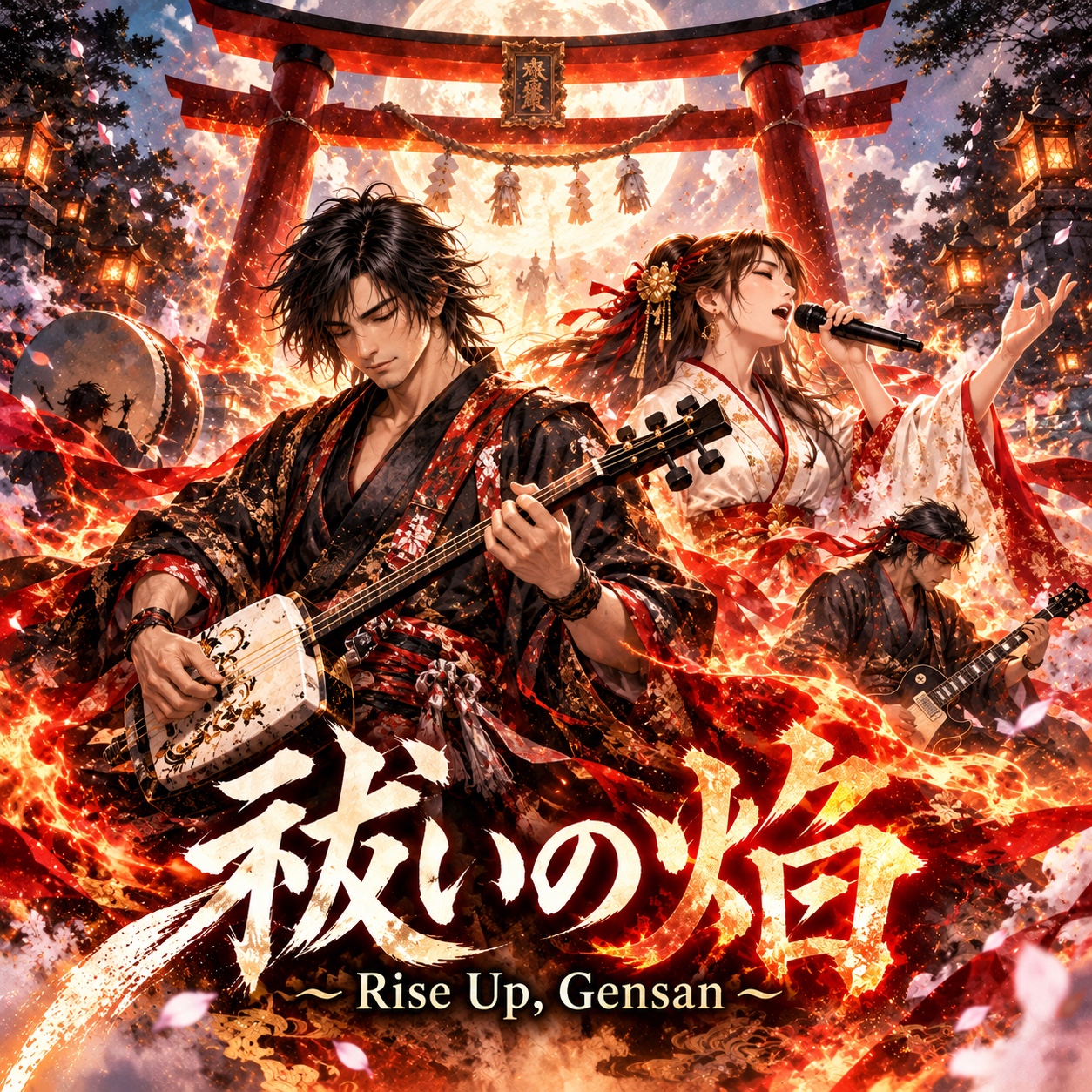 24. 祓いの焔 ～Rise Up, Gensan～ artwork