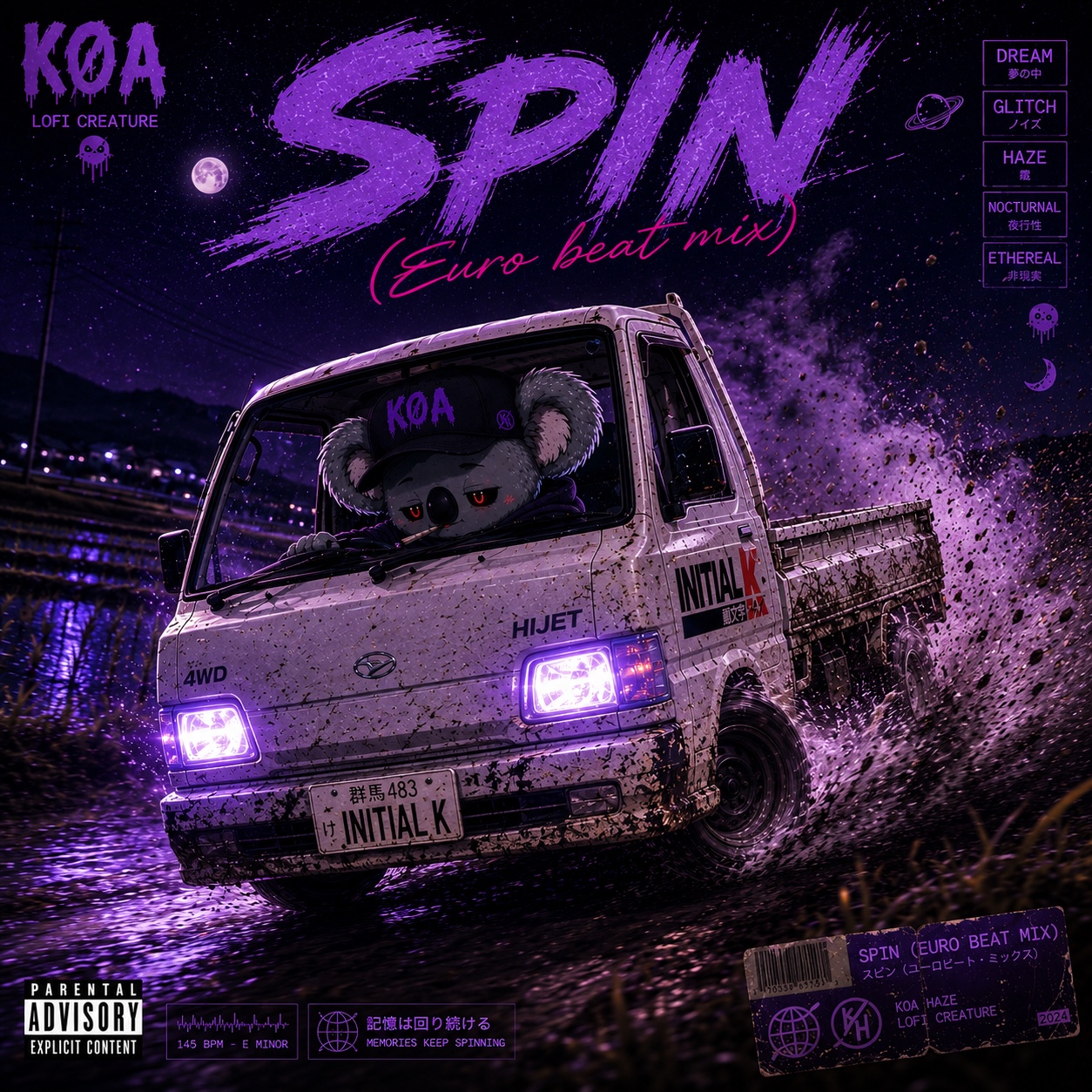 SPIN（Euro beat mix） artwork