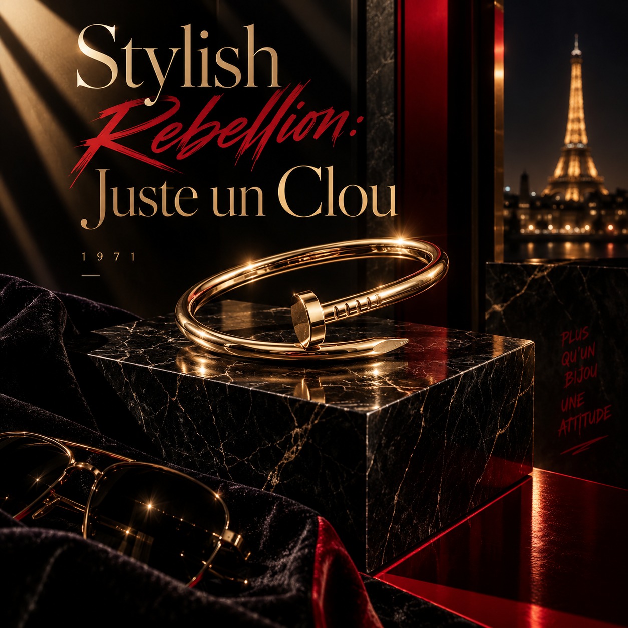 Stylish Rebellion: Juste un Clou artwork