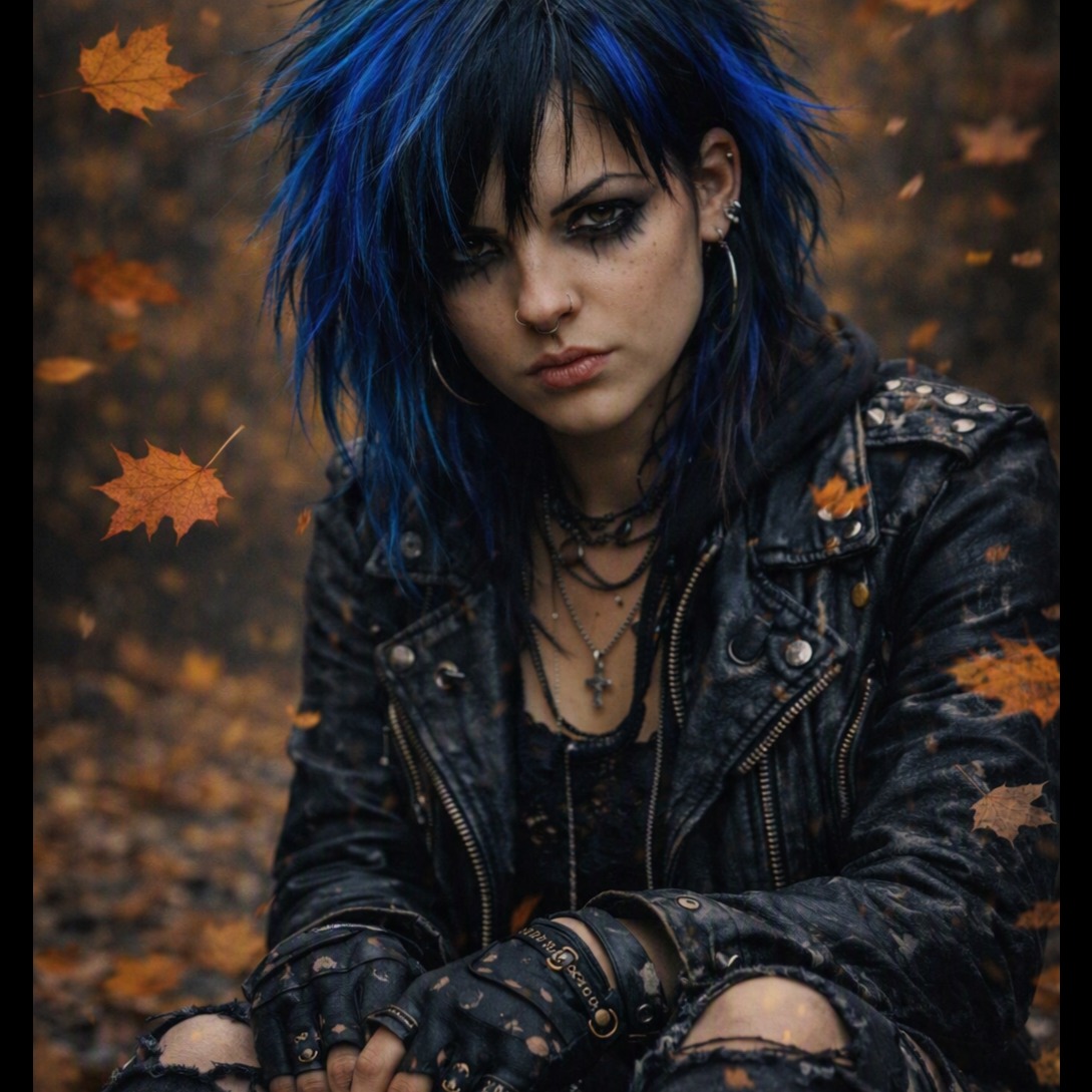 History......Inspired {{Punk girl blue}} artwork