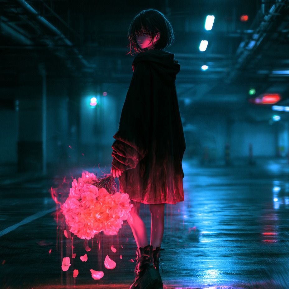Caught in memories artwork