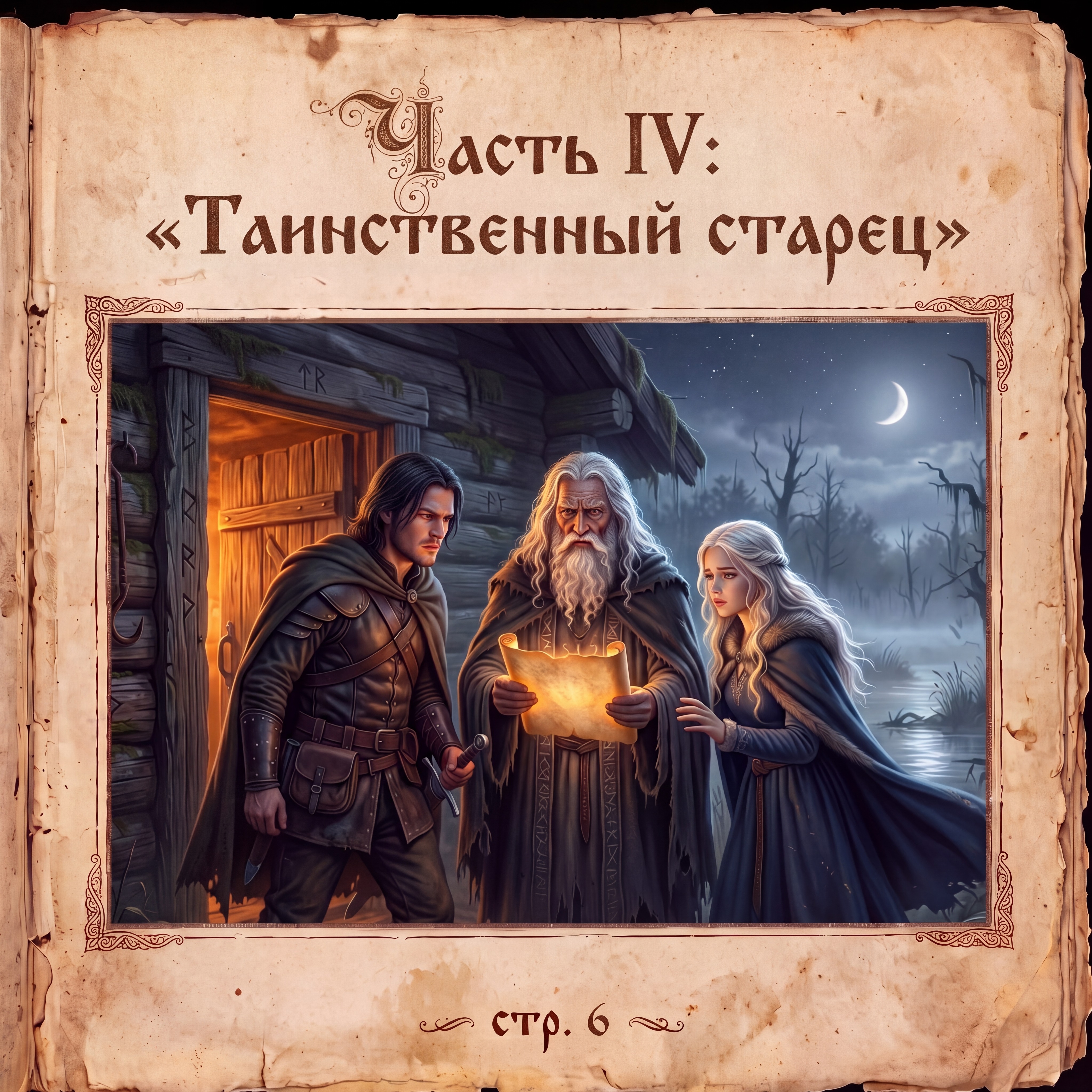 Часть IV: «Таинственный старец» artwork