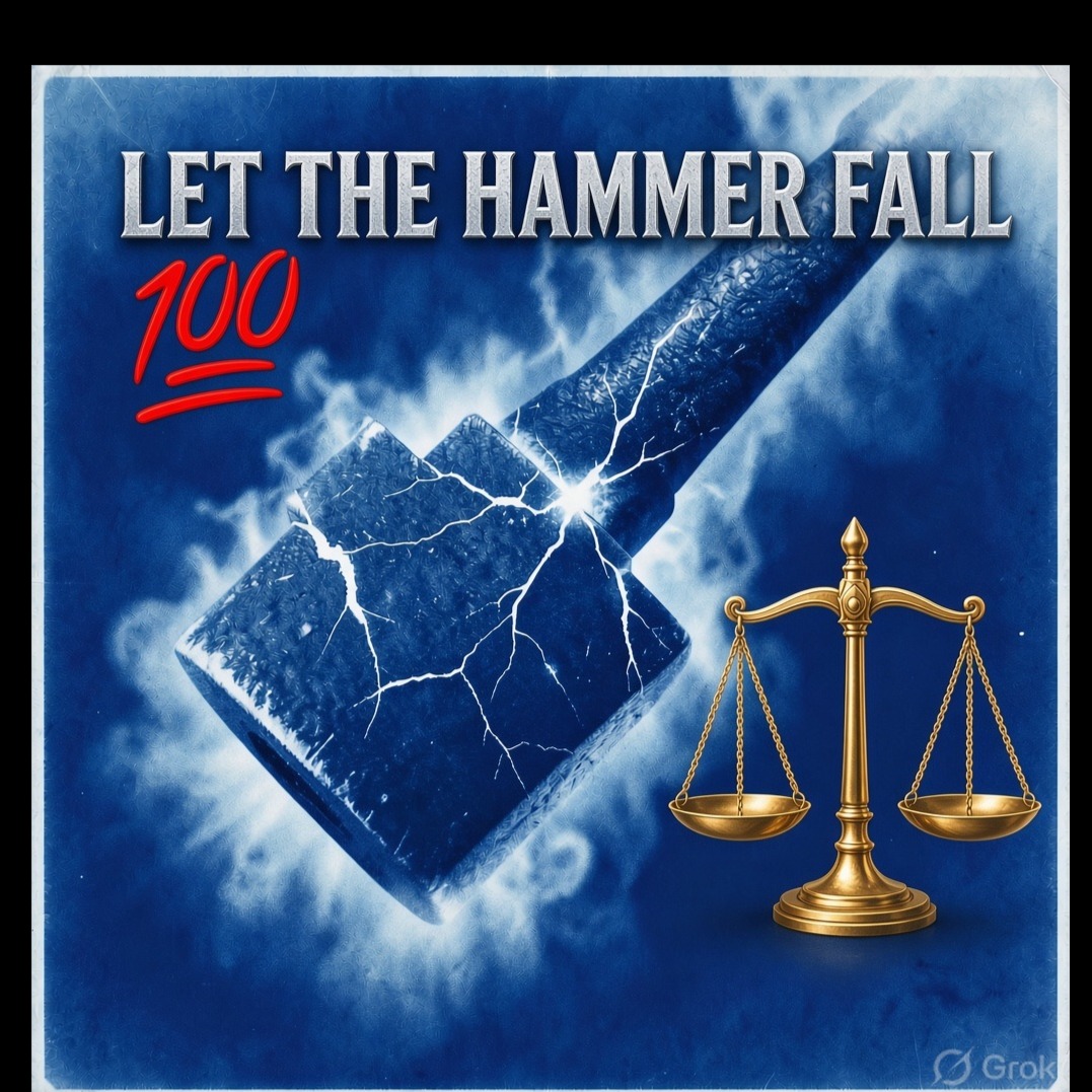 Let the Hammer Fall (100) artwork