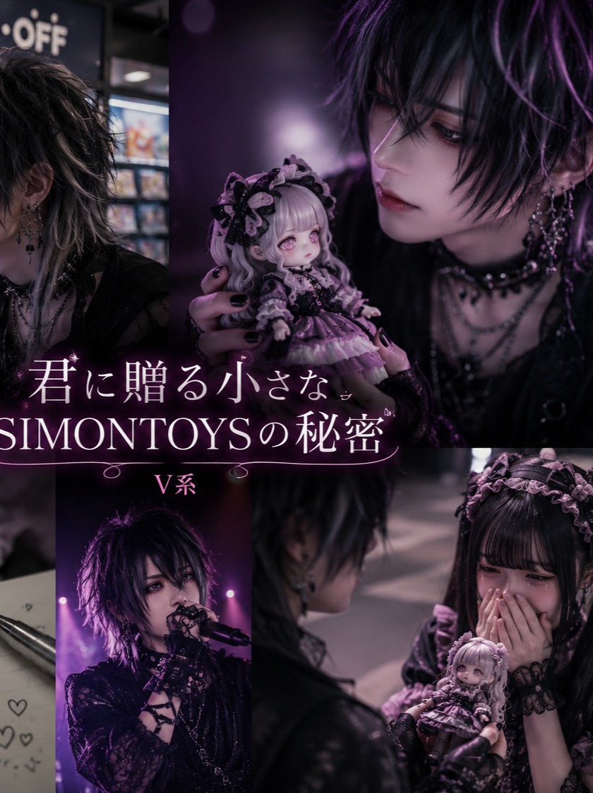「陶器「君に贈る小さなSIMONTOYSの秘密」」  V系 artwork