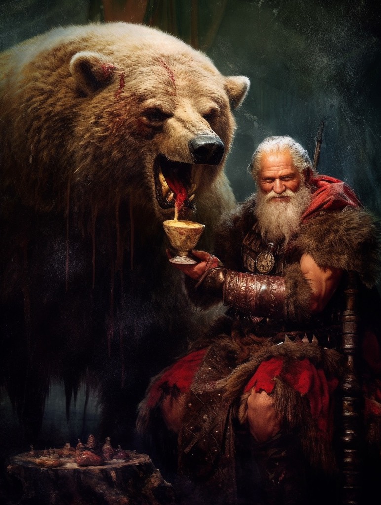 blodet til en kriger
(Norwegian) artwork