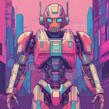 Les robots artwork