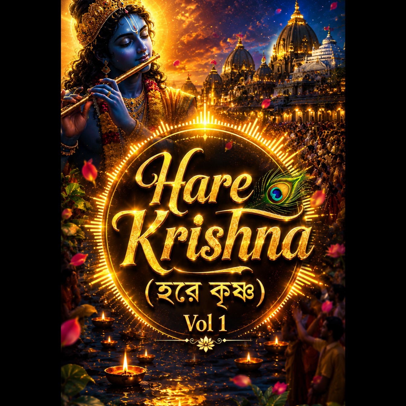 Hare Krishna (হরে কৃষ্ণ) Vol 1 artwork