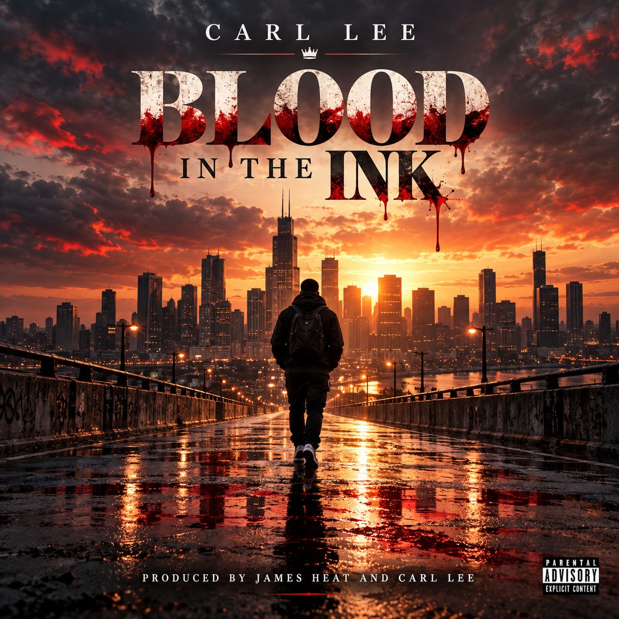 BLOOD IN THE INK — “3 A.M. SUCCESS” artwork
