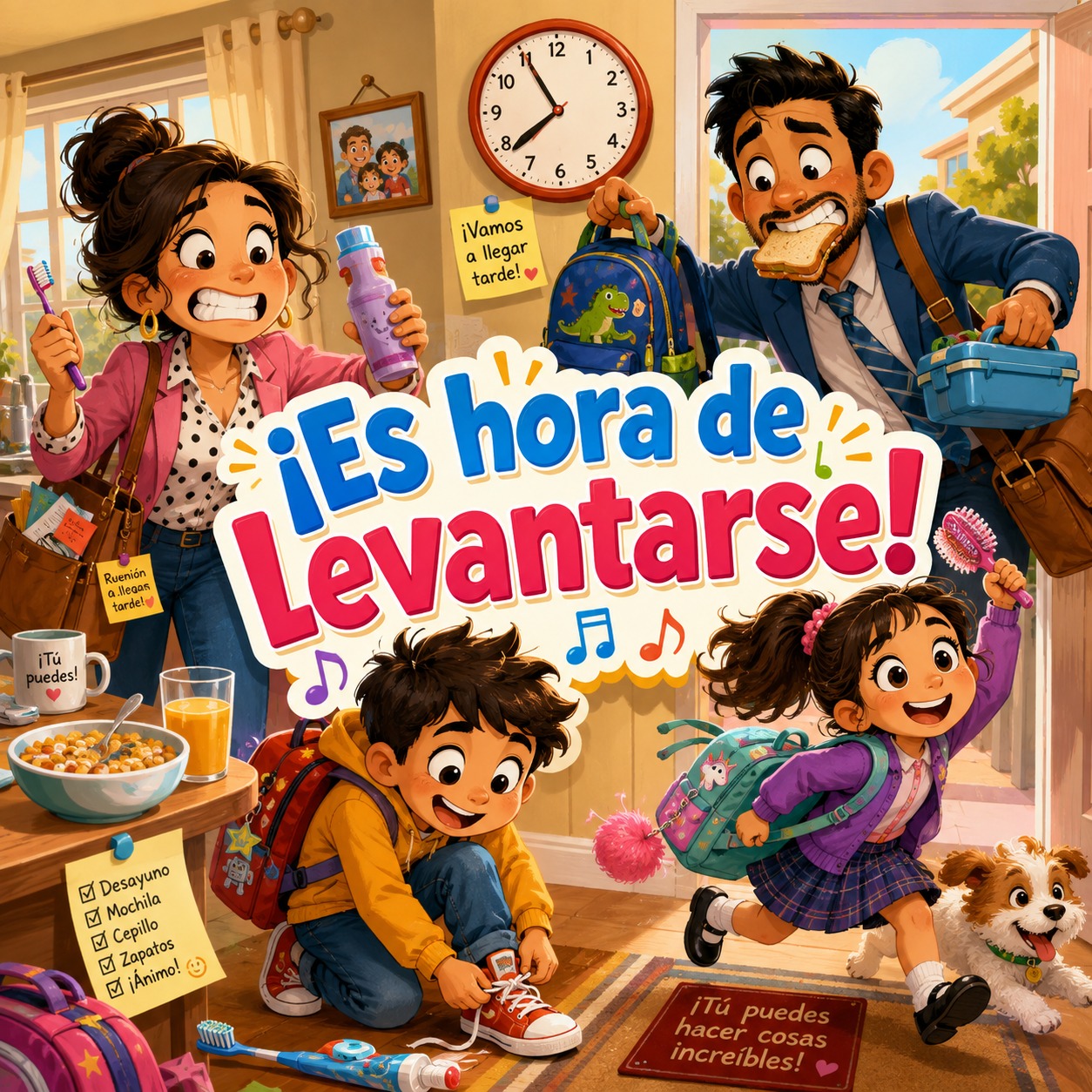 ¡ES HORA DE LEVANTARSE! artwork