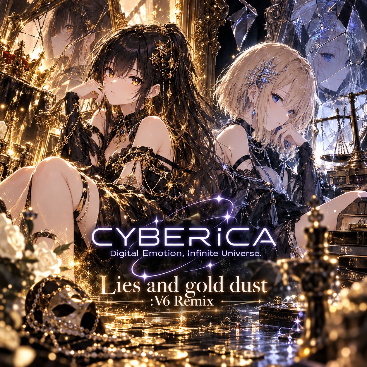 Lies and gold dust :V6 Remix artwork